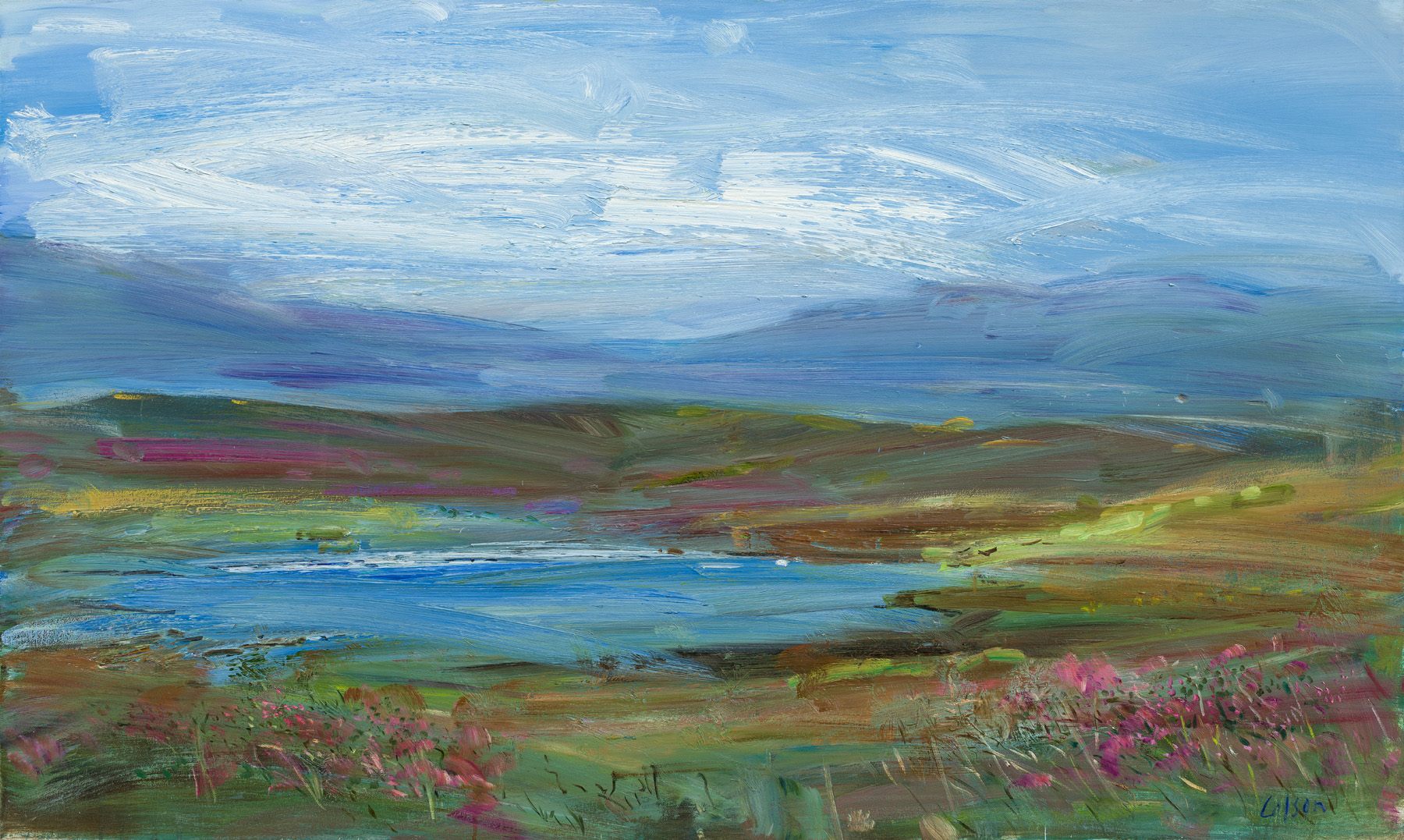 Heathered Hills by Richard Colson