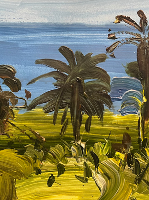 Banana fields in Las Canas (detail)